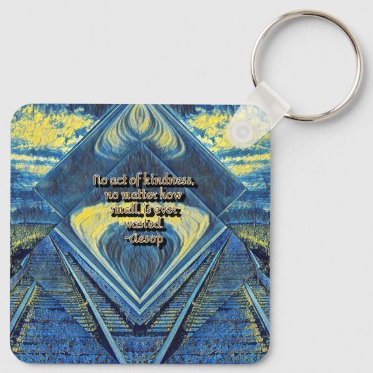 Kindheid Sleutelhanger (Achterkant)