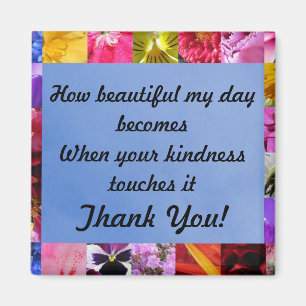 Kindness Bedankt Magnet Magneet