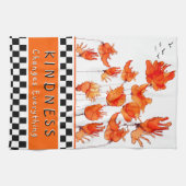 Kindness Change Tout Poppies Serviette de cuisine (Horizontal)
