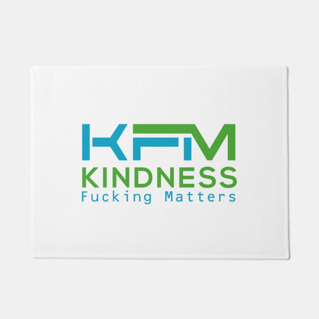 Kindness Fing Matters Deurmat (Voorkant)