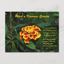 Kindness Garden Poem Briefkaart