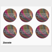 Kindness groeit Sweeter met elke herinnering Ronde Sticker (Vel)