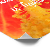 Kindness Inspiration Poster Citation Plato Hibiscu (Coin)