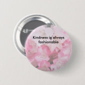 Kindness is altijd al mode - Button door GramaBa (Voorkant /achterkant)