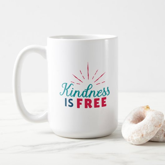 Kindness is Free Mug (Avec donut)