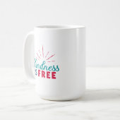 Kindness is Free Mug (Devant gauche)