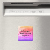 Kindness is Free Sprinkle dat Stuff Magnet Magneet (Insitu (Vaatwasser))