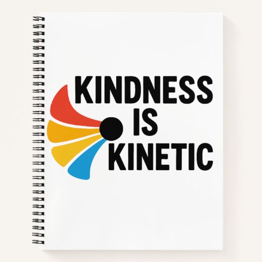 Kindness is Kinetic Notitieboek (Voorkant)