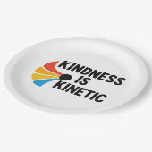 Kindness is Kinetic Papieren Bordje (Gekanteld)