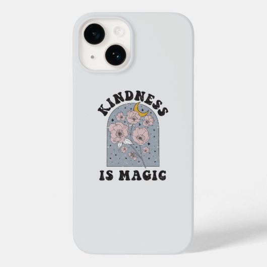 Kindness is Magic Flowers Case-Mate iPhone Case (Achterkant)
