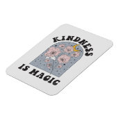 Kindness is Magic Flowers Magneet (Linkerzijde)