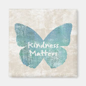 Kindness Matters Butterfly Magneet (Voorkant)