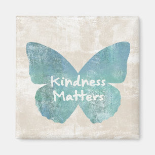 Kindness Matters Butterfly Magneet