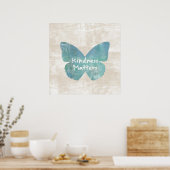 Kindness Matters Butterfly Poster (Keuken)