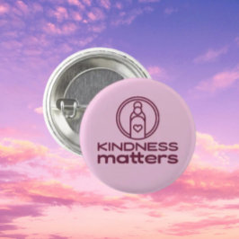 Kindness Matters Button - Een fles vriendelijkheid