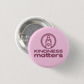 Kindness Matters Button - Een fles vriendelijkheid (Voorkant /achterkant)