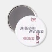 Kindness Matters Magneet (Voorkant / Achterkant)