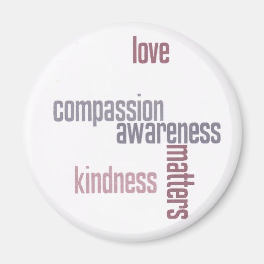 Kindness Matters Magneet (Voorkant)