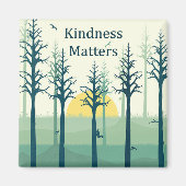 Kindness Matters Magnet Magneet (Voorkant)