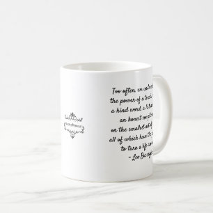 KINDNESS MOTIVATIE KOFFIE MOK 11OZ