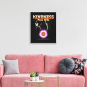 KINDNESS - pas het op de druk van het Canvas over (Insitu (Woonkamer))