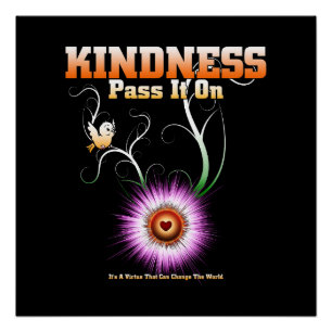 KINDNESS - pas het over perfect Poster