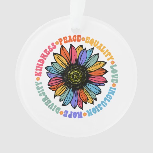 Kindness Peace Equality Love Hope Diversity Human (devant)