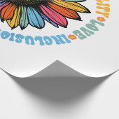 Kindness Peace Love Hope Diversity Human Human Cadeaupapier (Hoek)