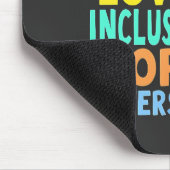 Kindness Peace Love Inclusion Hope Divers Muismat (Hoek)