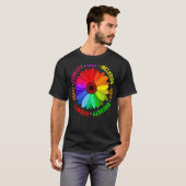 Kindness Peace Love Inclusion Hope Divers T-shirt (Voorkant volledig)