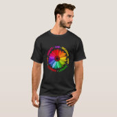 Kindness Peace Love Inclusion Hope Divers T-shirt (Voorkant volledig)