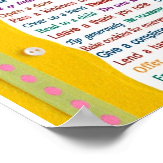 Kindness poster (Hoek)