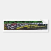 Kindness pulmper bumper sticker (Devant)