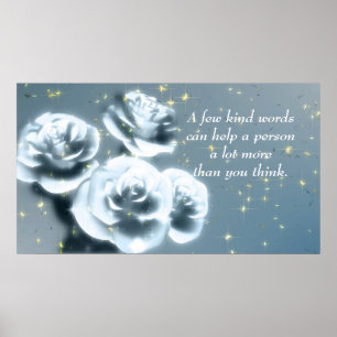 Kindness Quote Inspirerend Motivatie Poster