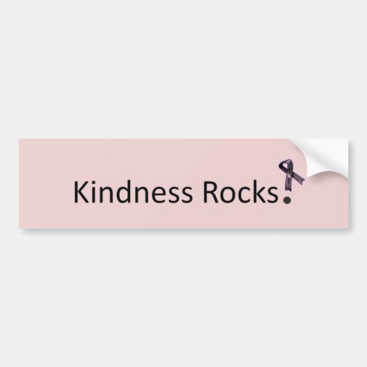 Kindness Rocks Bumpersticker (Voorkant)
