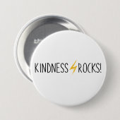 Kindness Rocks Simple Logo Button (Voorkant /achterkant)