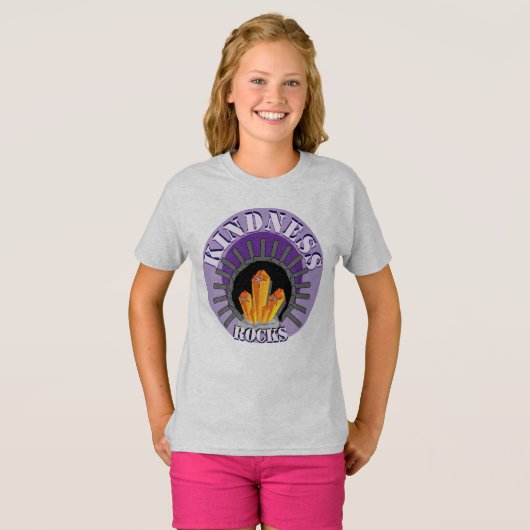 Kindness Rocks T-shirt (Voorkant volledig)