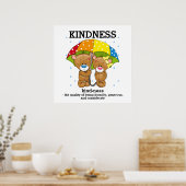 KINDNESS - Woordenstelsel - Poster (Keuken)