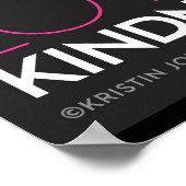 #KindnessIsAlles in dit Poster (Hoek)