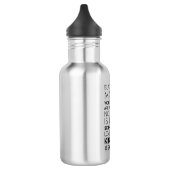 #KindnessIsAlles roestvrijstalen flesje Waterfles (Links)