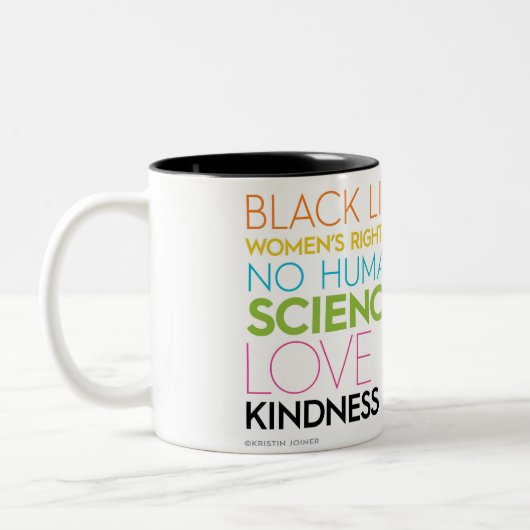 #KindnessIsEverything Two Toned Mug (Gauche)