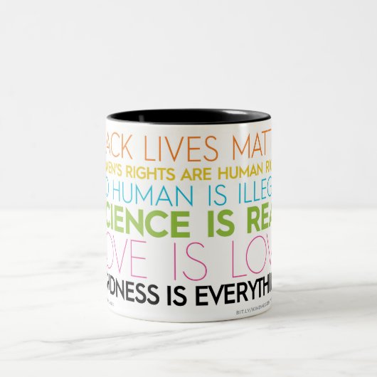 #KindnessIsEverything Two Toned Mug (Centre)