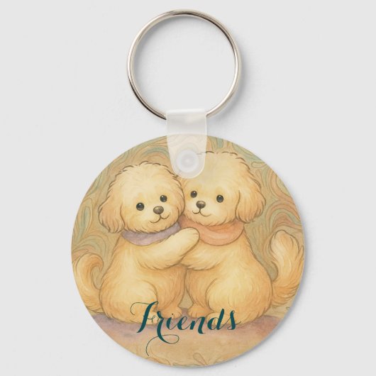 Kindred Paws Sleutelhanger (Achterkant)