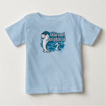 Kind's 2e verjaardag Deze coole dolfijn is twee