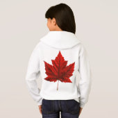 Kind's Canada Jacket Gepersonaliseerde Canada Hood (Achterkant volledig)