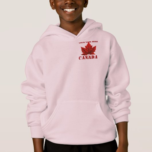 Kind's Canada Jacket Gepersonaliseerde Canada Hood (Voorkant)