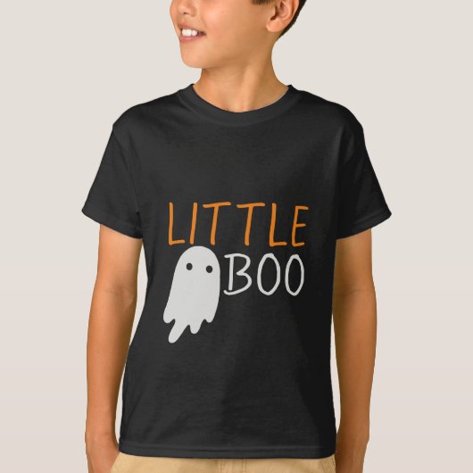 Kind's Little Boo Halloween Shirt (Voorkant)