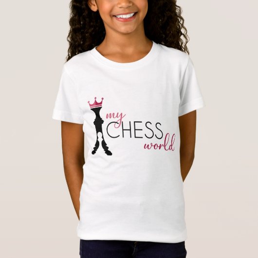 Kind's My Chess World T-shirt (Voorkant)