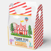 Kind's Verjaardagsfeestje Circus carnaval Thema Bedankdoosjes (Geopend)