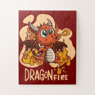 Kind's Vuurdraak puzzel